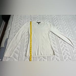White House Black Market Ivory sweater